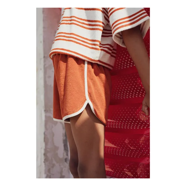 Pantaloncini in spugna Marmalade | Ruggine