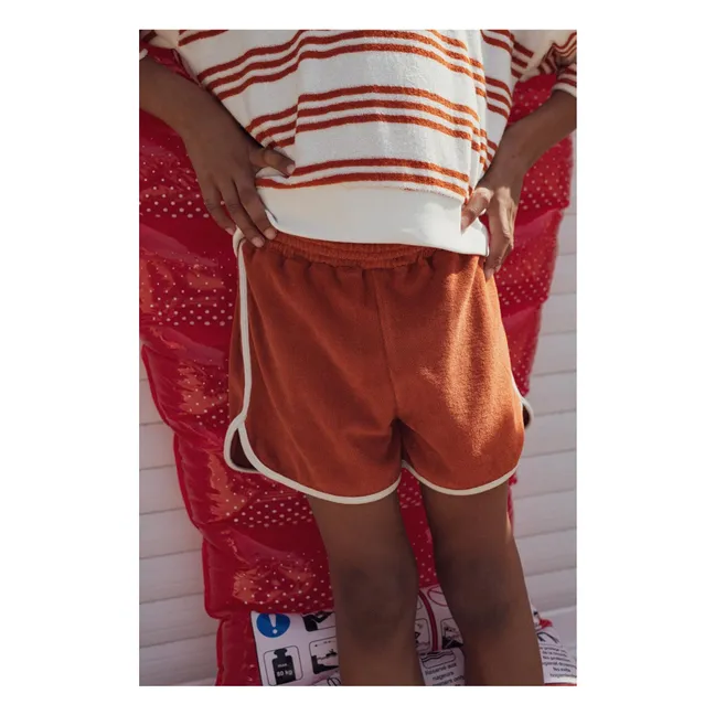Pantaloncini in spugna Marmalade | Ruggine