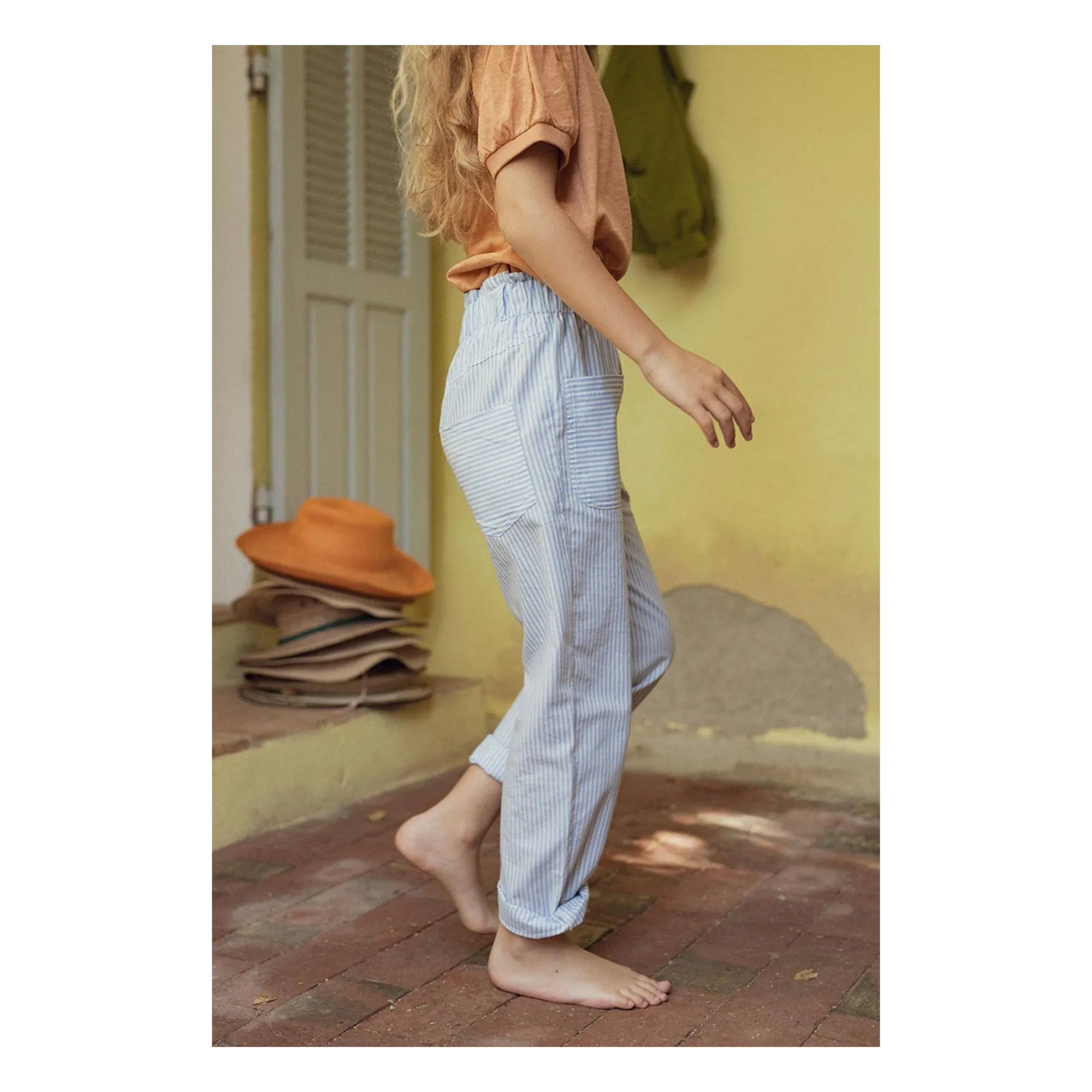 Pantalon Prune | Bleu- Image produit n°2