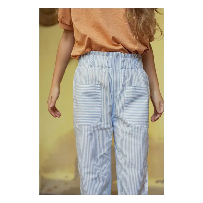 Plum pants | Blue