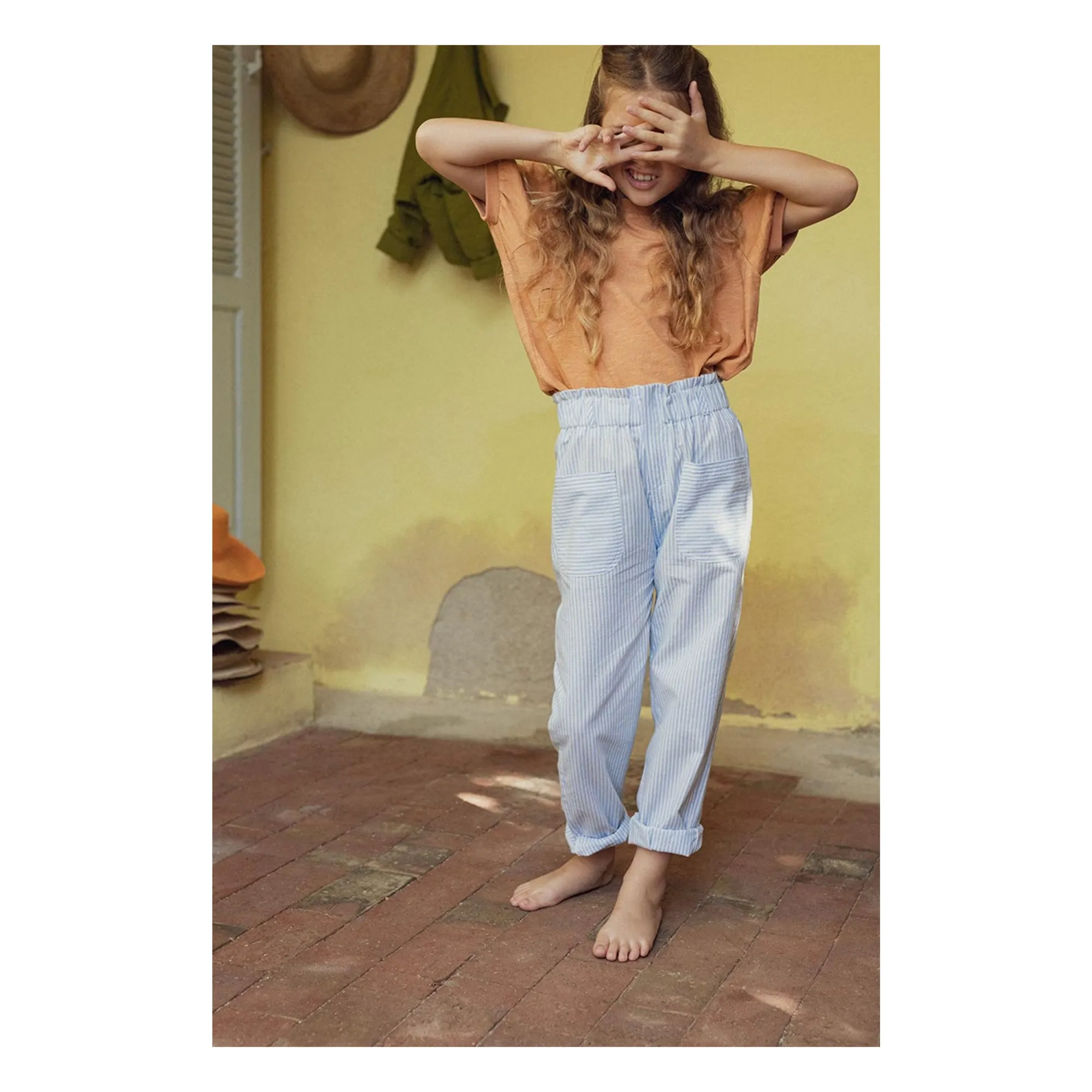 Pantalon Prune | Bleu- Image produit n°0