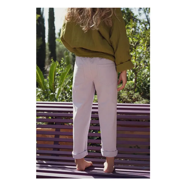 Plum pants | Lilac