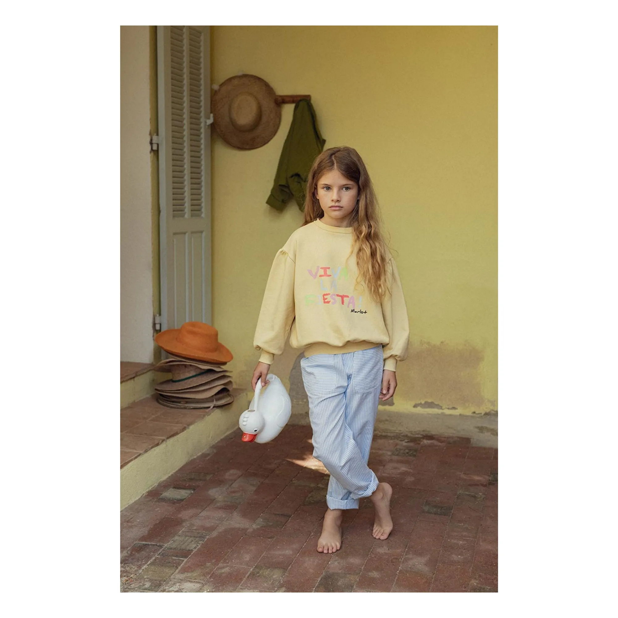 Marlot Paris Pale Yellow Bueno Sweatshirt