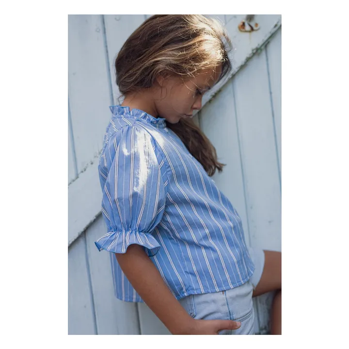 Blusa toscana | Azul- Imagen del producto n°3