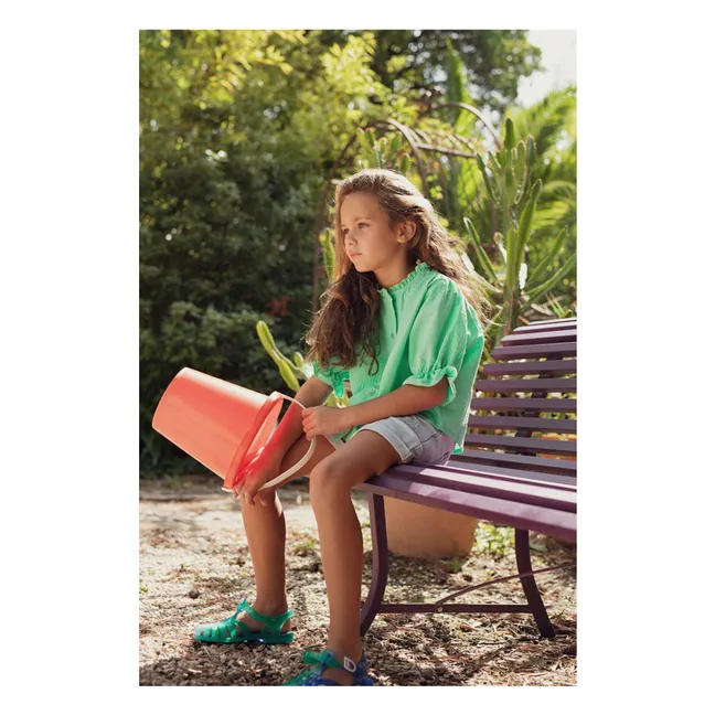 Blouse Toscane | Turquoise