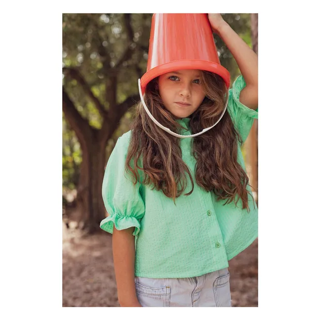 Blouse Toscane | Turquoise