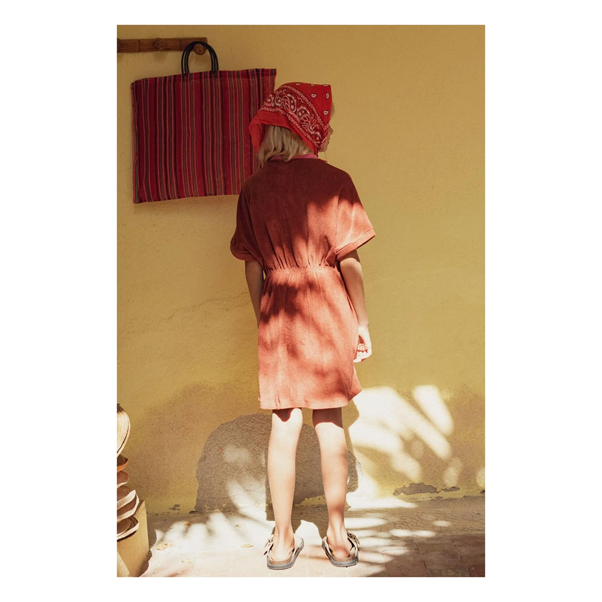 Robe Thelma Eponge | Rouille- Image produit n°5
