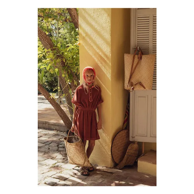 Robe Thelma Eponge | Rouille