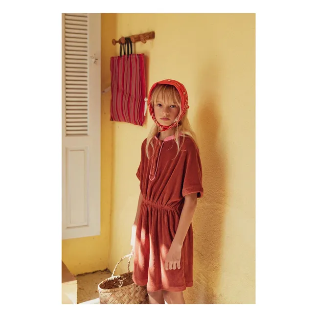 Robe Thelma Eponge | Rouille