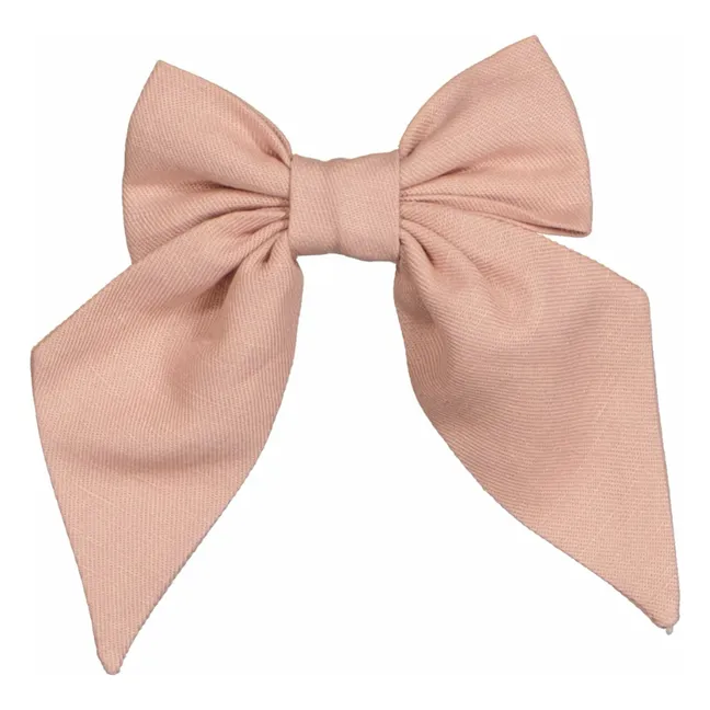 Haarspange Carlotta Gestreift | Blassrosa