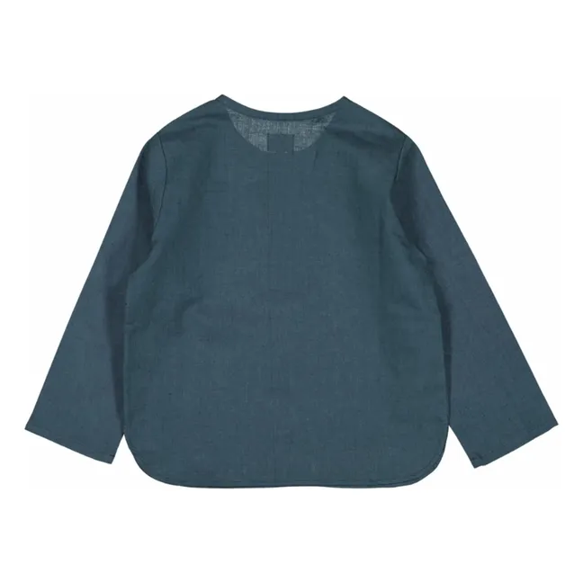 Bluse Kurta Lin | Navy