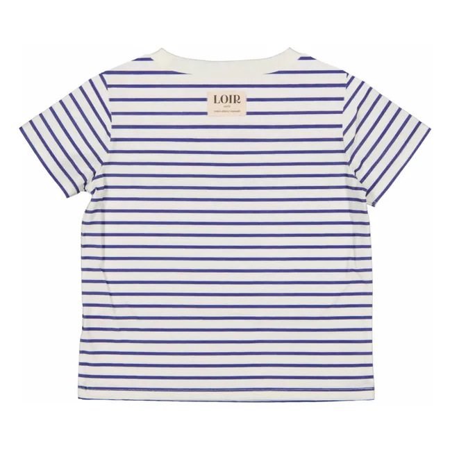 Milan Striped T-shirt | Blue