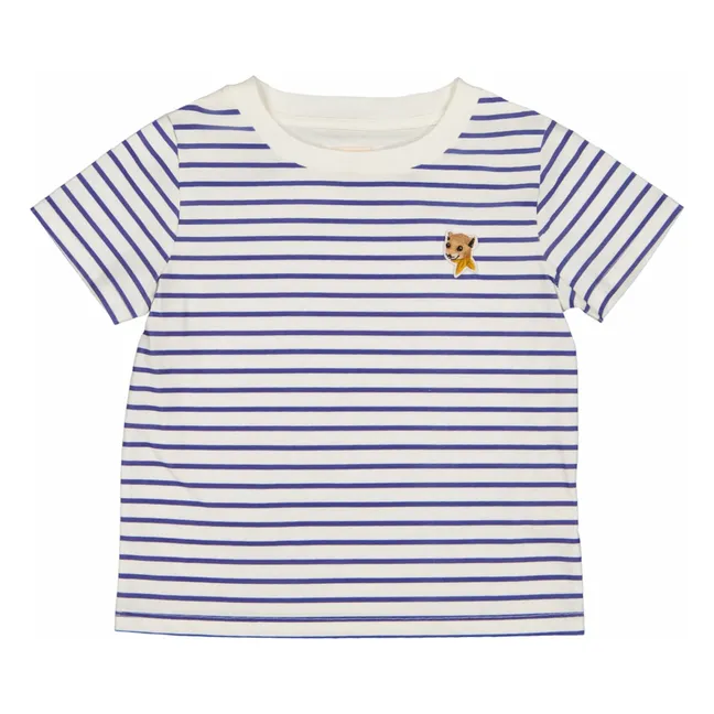 Milan Striped T-shirt | Blue