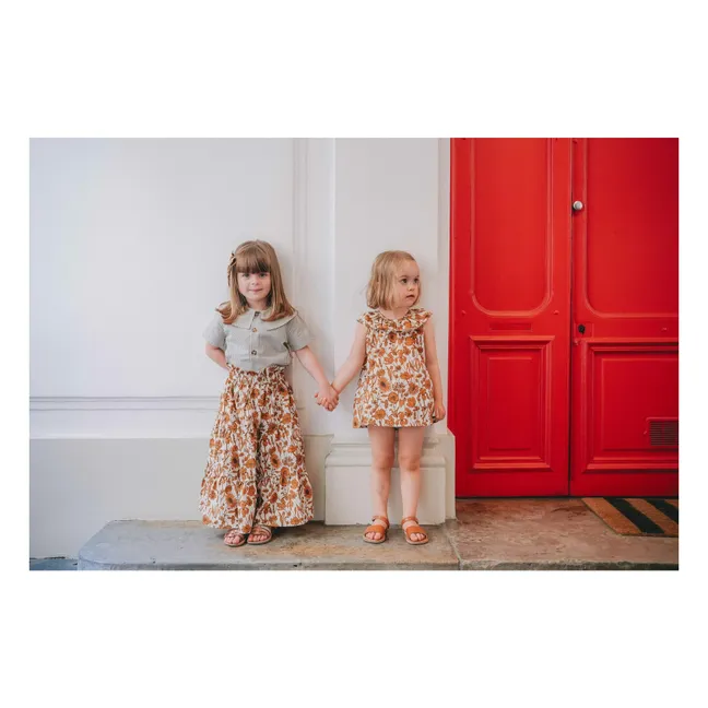 Falda Garance Liberty Muse | Naranja
