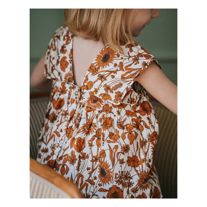 Camicetta Claire Liberty Muse | Arancione- Immagine del prodotto n°1