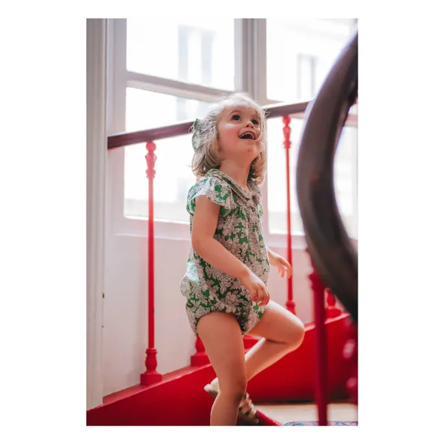 Pelele Toinette Flowers | Verde