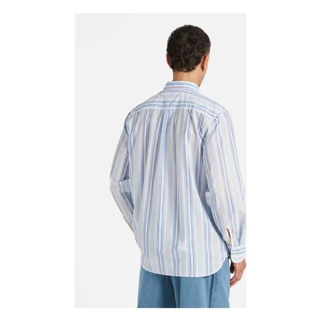 Lazy Day Shirt Stripes | Blue