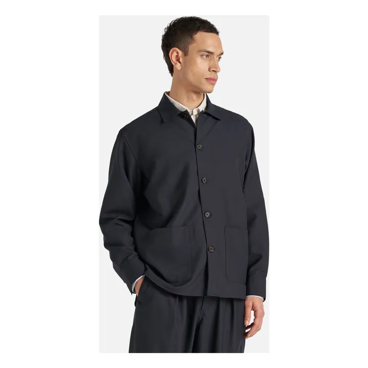 Camicia da lavoro | Blu marino- Immagine del prodotto n°1