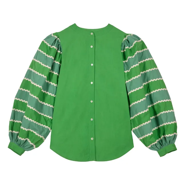 Bluse Babylone | Grün