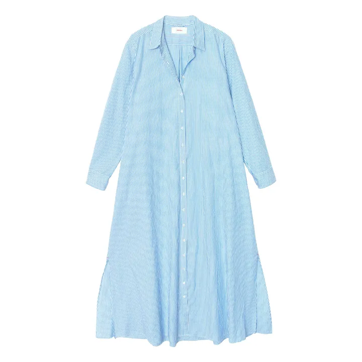 Robe Boden Rayures | Bleu- Image produit n°0