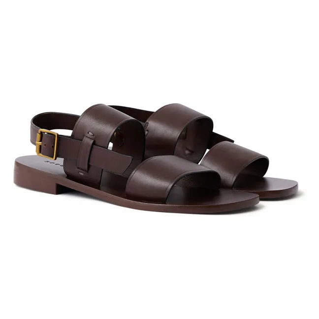 Sandales Douglas Cuir | Marron