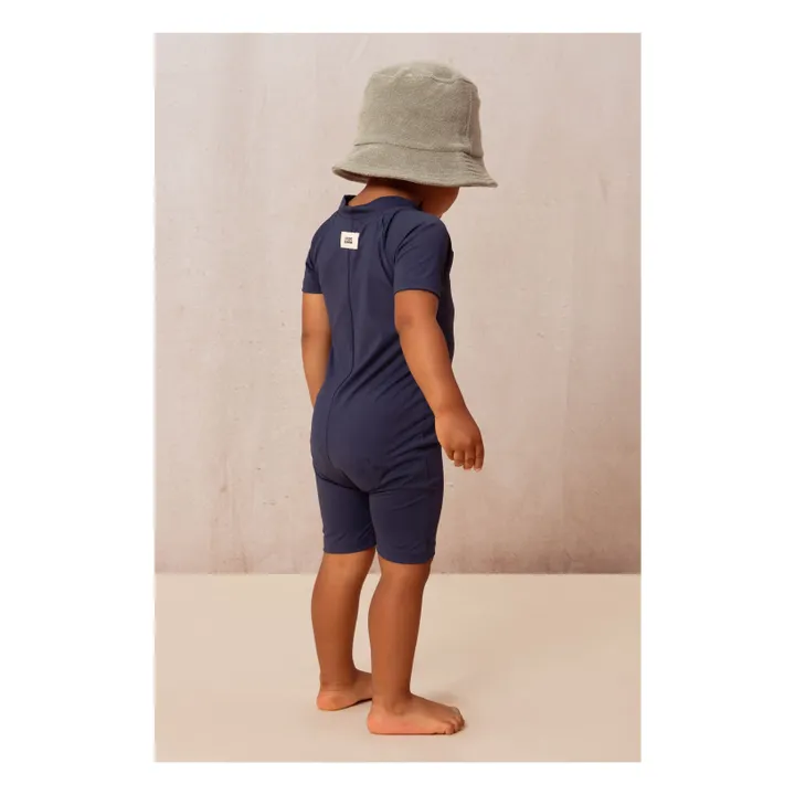 Combishort de Bain Anti-UV | Bleu marine- Image produit n°2