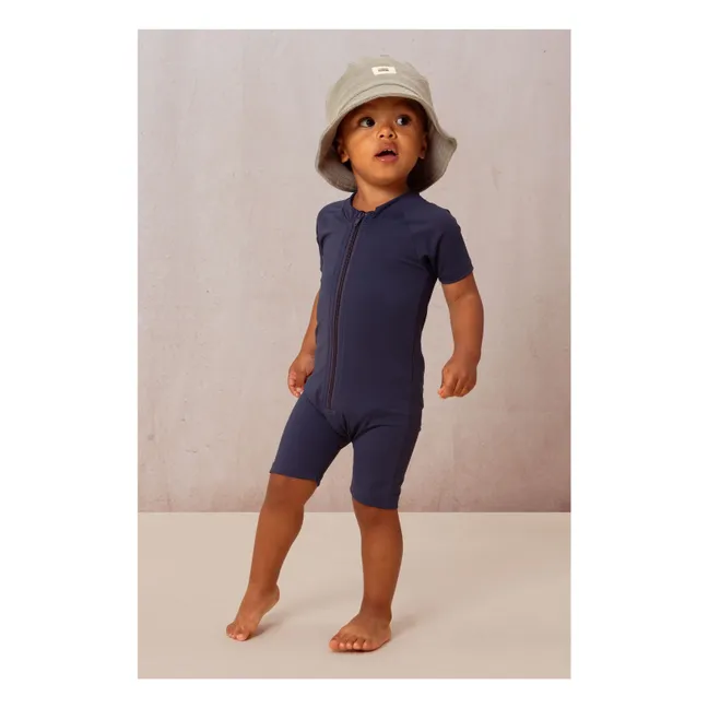 Combishort de Bain Anti-UV | Bleu marine