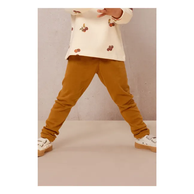 Legging Coton Bio | Marron