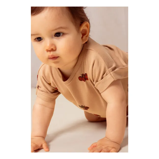 T-shirt Tomates Coton Bio | Vieux Rose