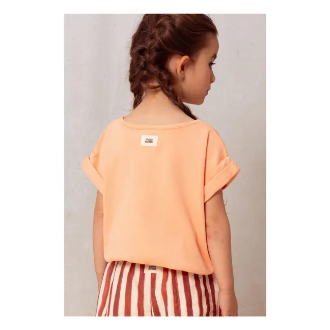 Maglietta in cotone biologico  | Rosa