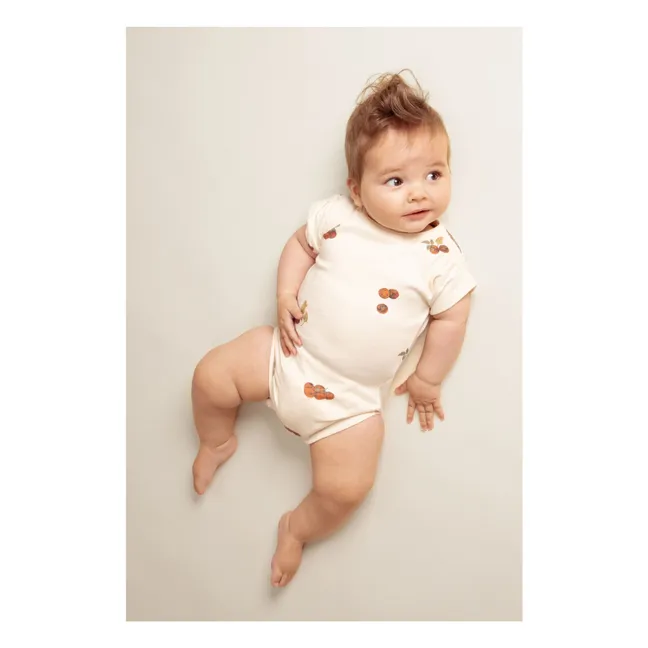 Body Tomates Coton Bio | Ecru