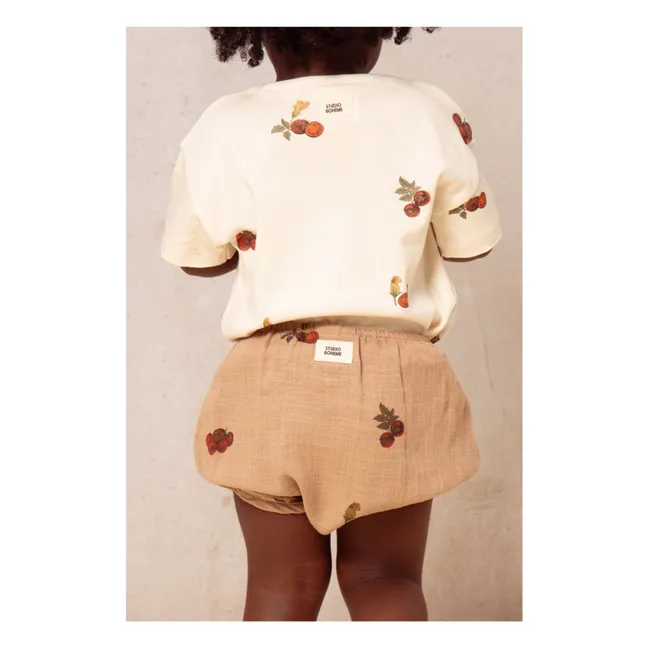 Bloomer Tomates Gaze de Coton | Vieux Rose