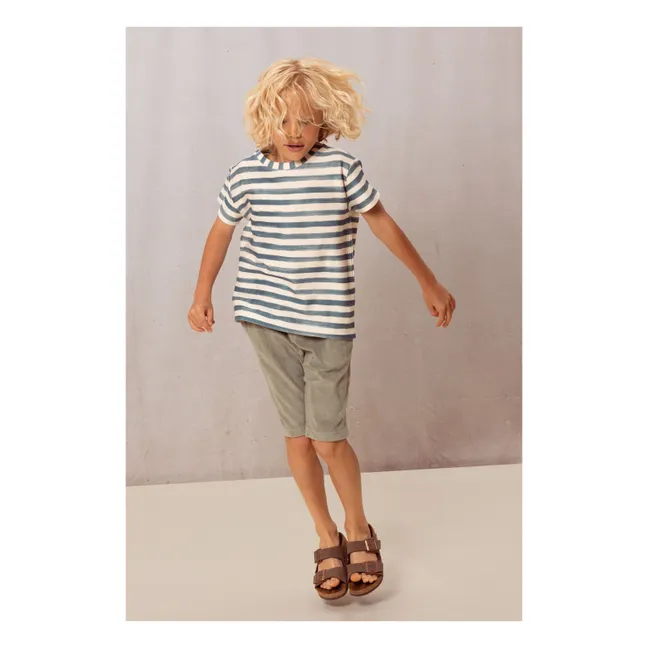 Bermuda-Frottee Bio  | Khaki
