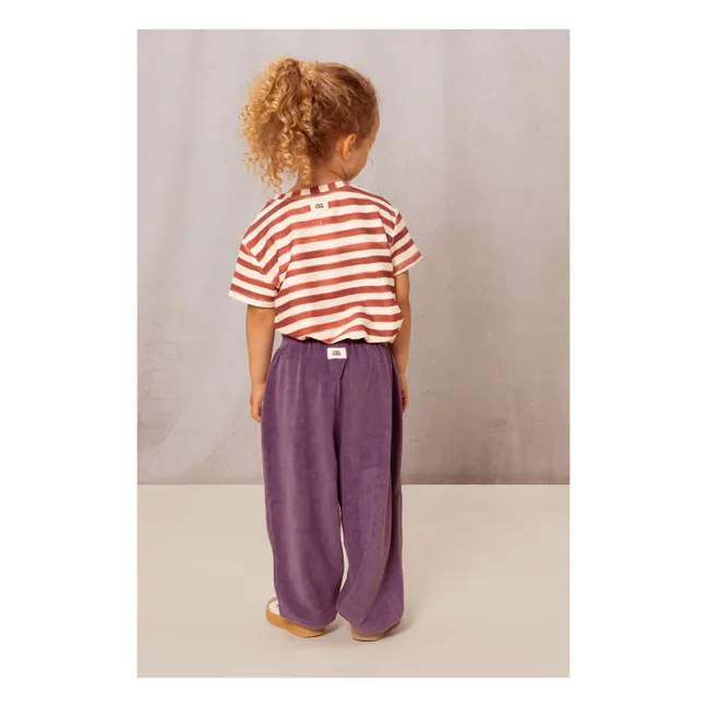 Hose Porgy Bio-Frottee  | Violett