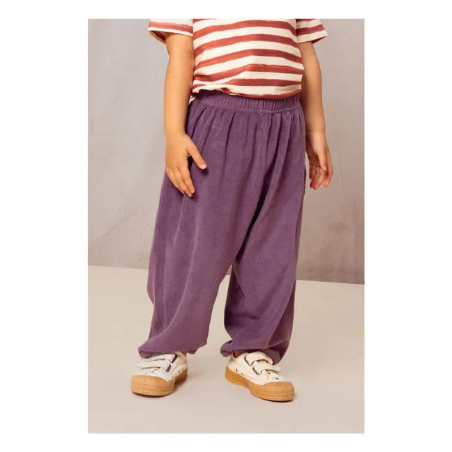Hose Porgy Bio-Frottee  | Violett