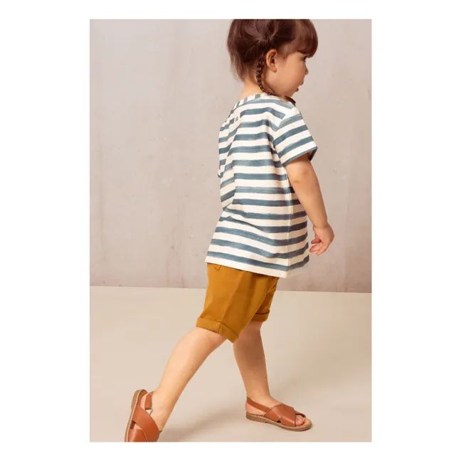 Short Coton Bio | Marron