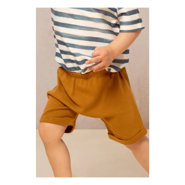 Short Coton Bio | Marron