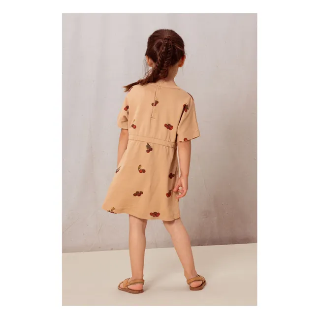 Kleid Tomaten Bio-Baumwolle | Altrosa