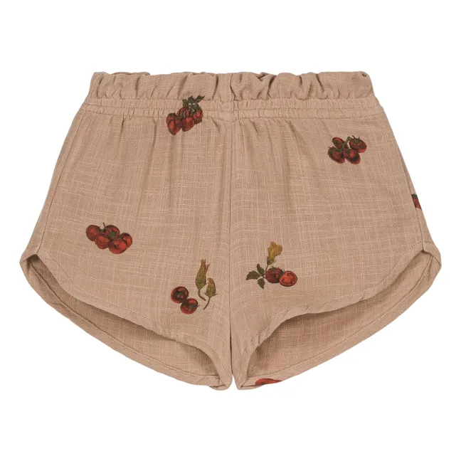 Short Tomates Gaze de Coton | Vieux Rose