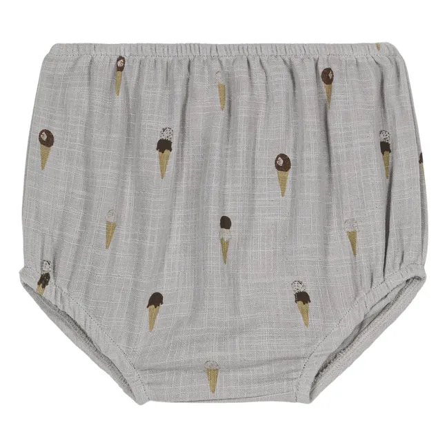 Bloomer Glaces Gaze de Coton | Gris