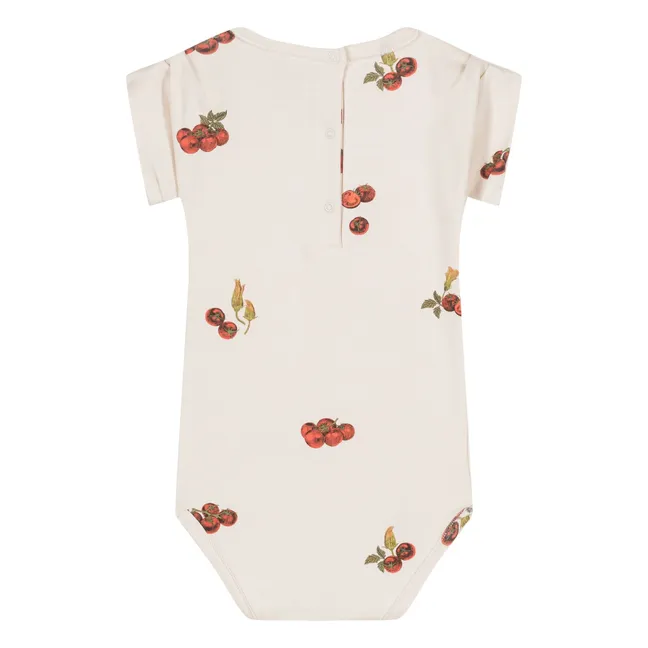 Body Tomates Coton Bio | Ecru