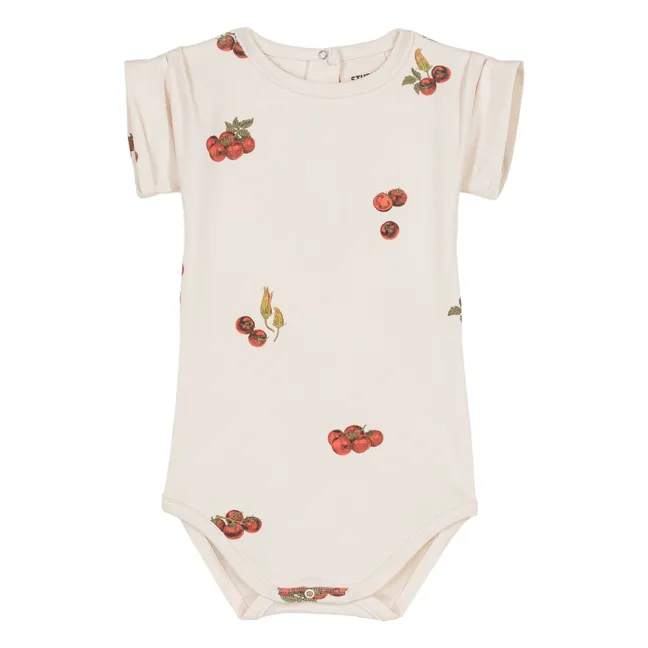 Body Tomates Coton Bio | Ecru