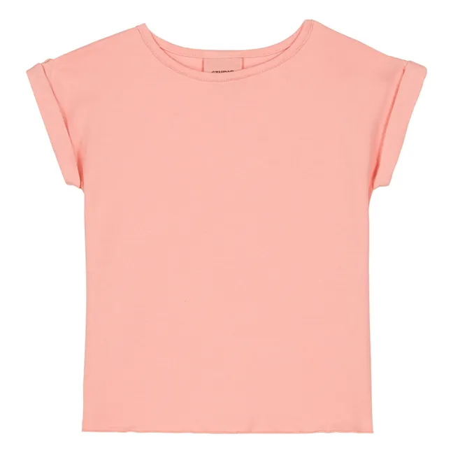 Maglietta in cotone biologico  | Rosa