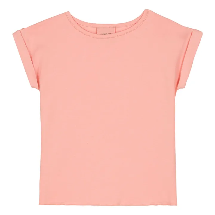 Organic cotton T-shirt  | Pink- Product image n°0