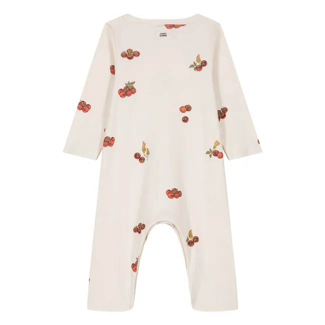 Combinaison Tomates Coton Bio | Ecru