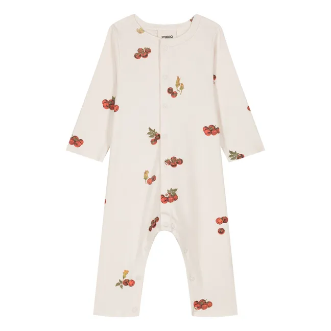 Combinaison Tomates Coton Bio | Ecru