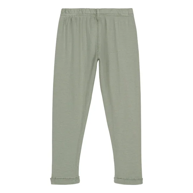 Legging Coton Bio | Vert kaki