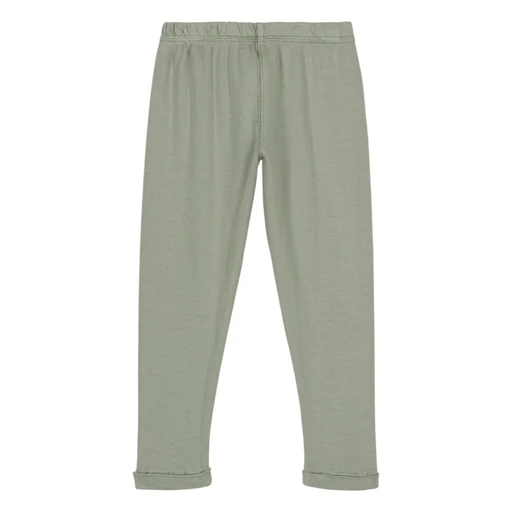 Leggings aus Bio-Baumwolle | Grün-grau- Produktbild Nr. 0