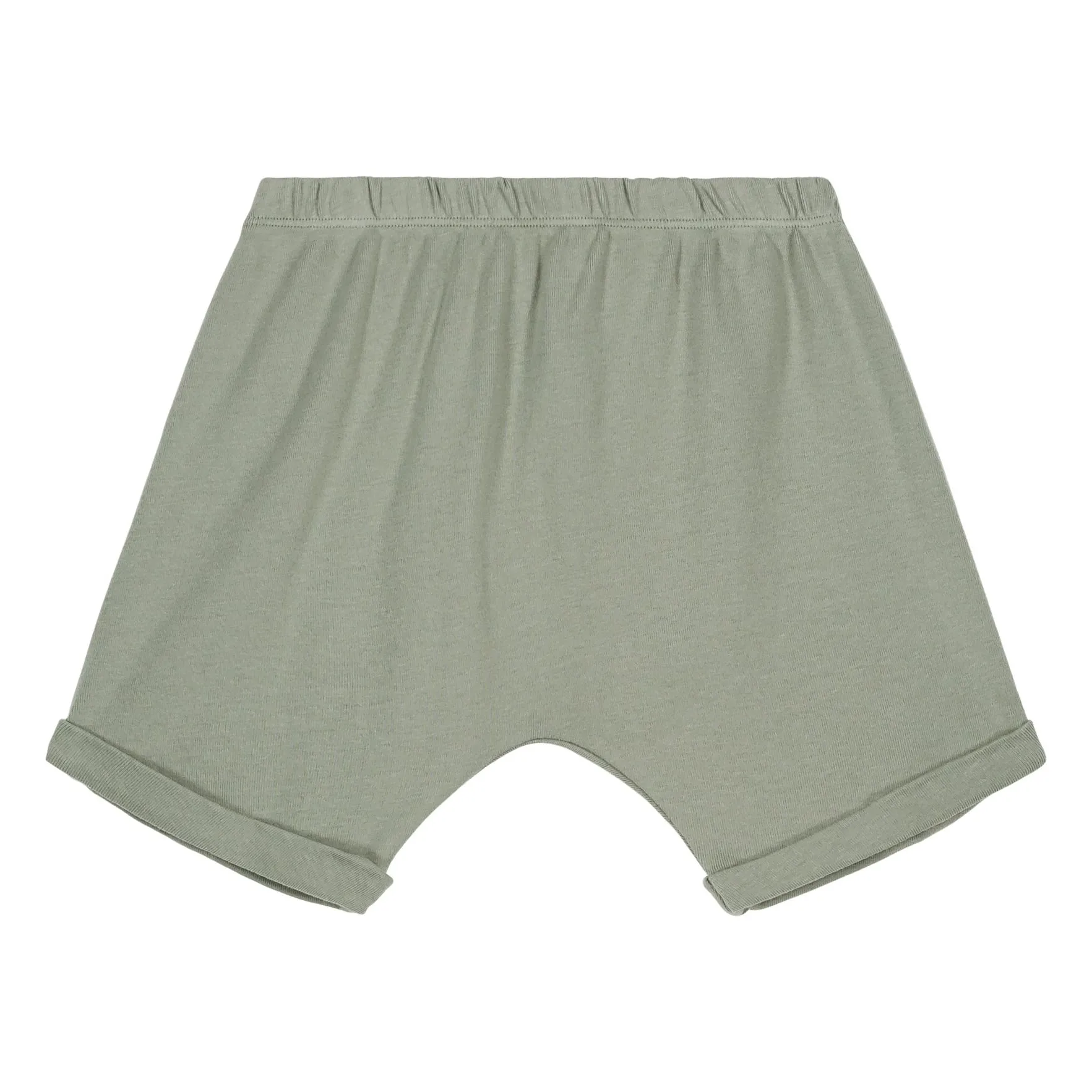 Short Coton Bio | Vert de gris- Image produit n°0