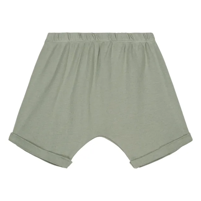Short Coton Bio | Vert kaki